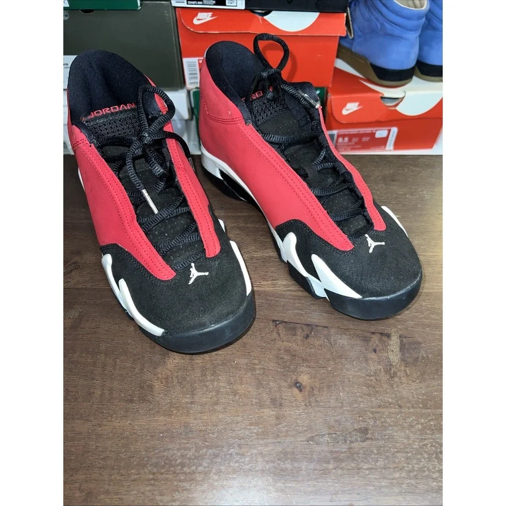 Size 7Y - Air Jordan 14‎ Retro Gym Red